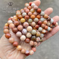 Jingdong Jewelry Color Coral Jade Bracelet Stone Ethnic Style Women's Versatile Single Circle Bead Bracelet Wholesale. 