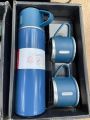 RN  steel and steelnes Flask set serving of 3 persons avlb. 