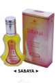 SABAYA  PERFUME OR WOMEN PACK OF 35 ML BY AL REHAN. 