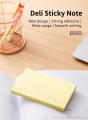 Deli Stick Up Sticky Notes - Post It Memo Pad - 76x126mm - 3x5 inches - 100 Sheets - A005. 