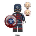 IN STOCK Lego The Falcon and Winter Soldier Minifigures Kids Building Blocks Toys Gifts. 