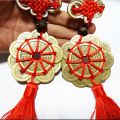 Feng Shui Mystic Knot 10 Chinese Lucky Coins Cures Home Career Health Wealth. 
