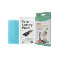 Summer Cooling Gel Patch Heatstroke Headache Fever Relief Cool Gel Sheets for Kids Adults. 