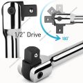 BARGAIN HUNTER - 1/2 Inch Drive Extension Breaker Bar F-handle 10" / 15" / 18". 