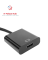 Display port to HDMI Adapter Dp( Port) Male to HDMI Female Converter - Black. 