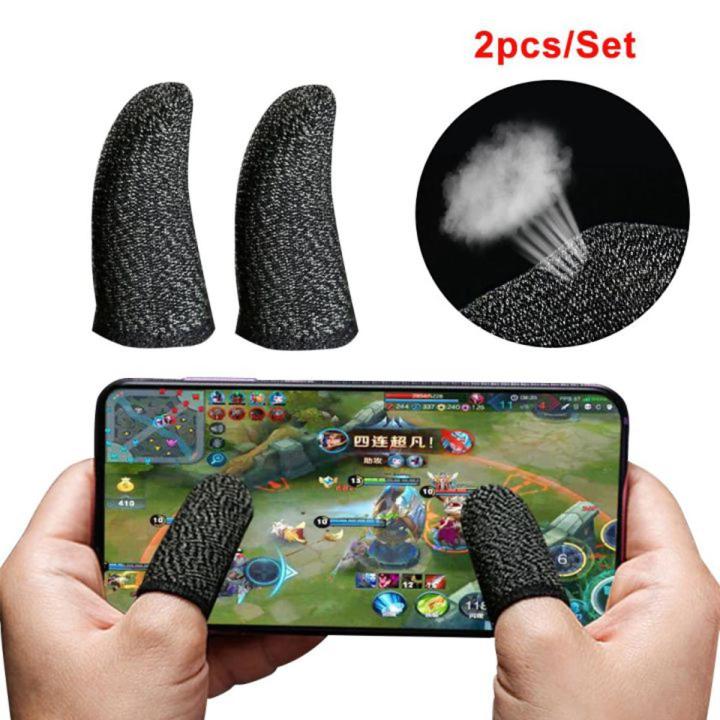 PubG Trigger Thumb Gloves - Free Fire Finger Sleeve Black color Thum Gloves With Amazing And Best Price In Pakistan