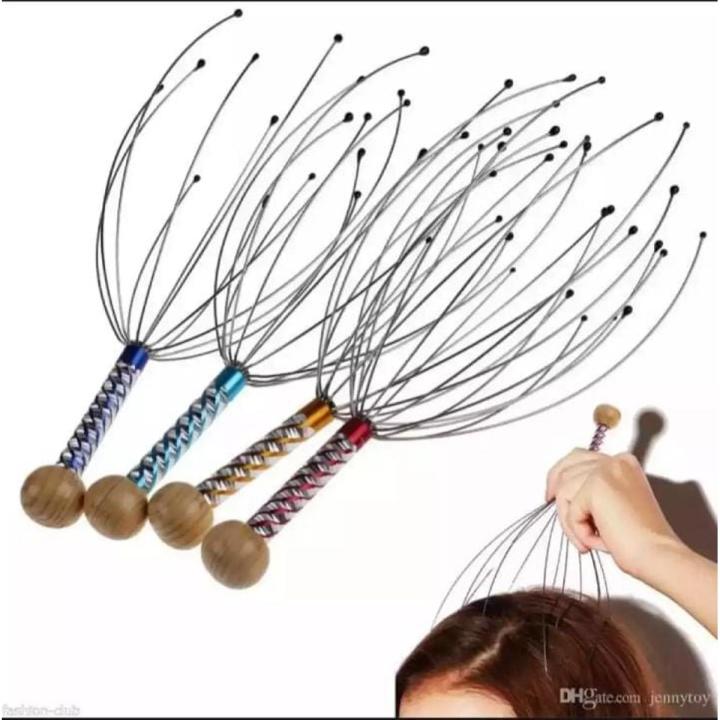 Relaxing Head Scalp Octopus Manual Massager