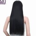 5 Clips In Straight Synthetic Hair Extension - Natural Brown. 