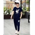 Kids Summer Tracksuit for boys ( Trouser + Shirt ). 