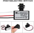 NK-301F AC 80V-277V LED Light Fixtures Photoelectric Switch Light Photocell Sensor Lighting Outdoor Security Photo Electric Resistor Light Sensor Control Switch 50/60Hz. 