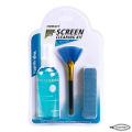 Cheneasy 3 in 1 Super Screen Cleaning Kit for LCD, LED, Camera Lens , Mobile, Laptops, Tablets, Precise Instruments, Office Eqipments with Cloth Brush Cleaning Gel. 