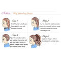 Synthetic Natural Long Curly Ponytail Wig Big Wavy Grab Clip Pony Tail for Girls. 