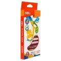 Deli - EC20100-Oil Pastel (12 colors/Box). 