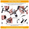 Bike Chain Tool Set Bike Chain Cutter Chain Opener Bike Chain Buckle Pliers Bike Repair Tool, Wear Indicator Tool Accessories. 