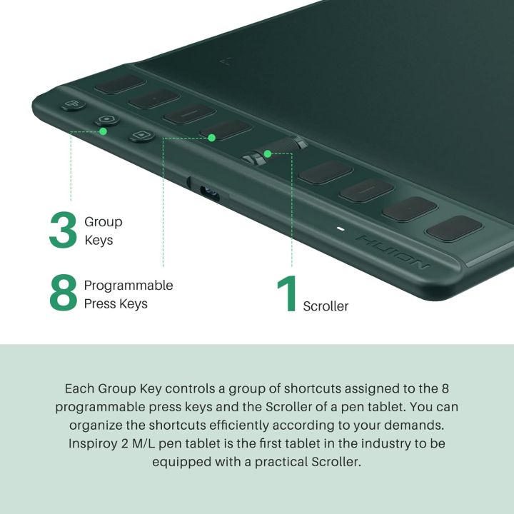 HUION%20Inspiroy%202%20H951P%20Battery-free%20Stylus%20for%20Digital%20Art%20Designing%20Skeching%20Drawing%20Graphic%20Tablet%20-%20Image%203