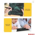 Basics Writing Tablet with 8.5-inch rainbow colour LCD screen and Stylus Pen for Kids & Adults. 
