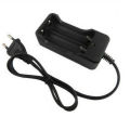 18650 Battery Charger EU Plug 2 Slots Smart Charging Safety Fast Charge 18650 26650 14500 Li-ion Rechargeable Battery Charger. 