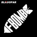 BLKUOPAR F BombF Car Sticker Personality Scratch-proof Creative Decal Original Sunscreen Air Conditioner Laptop Decor Car Good. 