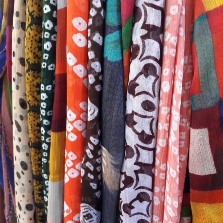 chiffon printed dupatta chunri print dupatta in different colors and designs