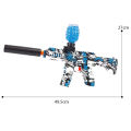 M416 Gel Blaster Rechargeable Electric Machine Toygun With 1000 Pcs Gel Balls - Blue. 
