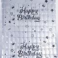 Happy Birthday Printing Foil Curtain Backdrops Birthday Party Decorations Sequin Wall Backdrop Wedding Party Backdrop. 
