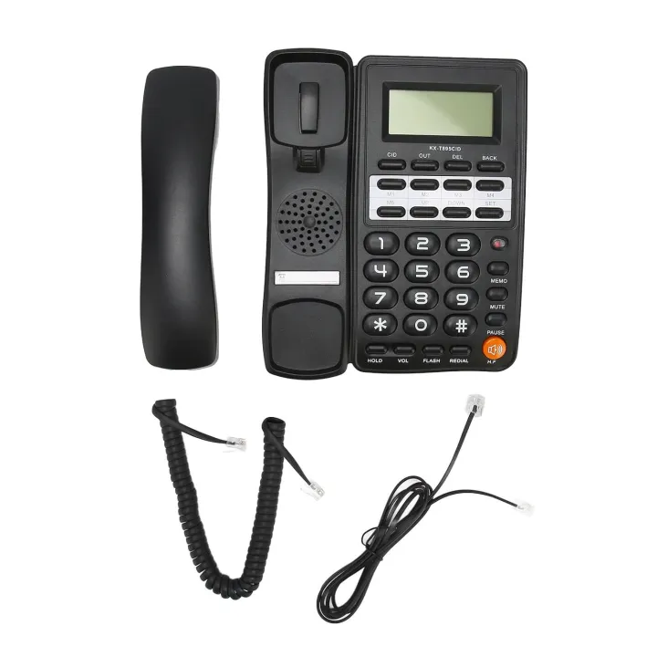 30%20Days%20Warranty%20PTCL%20Loud%20Speaker%20Telephone%20Set%20Landline%20Caller%20ID%20Display%20Desktop%20Home%20Hotel%20Wired%20Office%20Landline%20Telephone%20Phone%20LCD%20Display%20Screen%20Redial%20Flash%20and%20Pre%20Dialing%20Function%20Wall%20Mountable%20Black%20Or%20White%20-%20Image%205