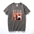 Blair Waldorf gossip girl rapper T shirt men vintage 90s men woman tshirts top cotton T-shirt men Camisa streetwear EU size. 