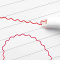 Curve Pens, 6 Color Ample Ink Supply Waterproof Curve Highlighter Pen Set Ergonomic for Club for Office for Artists. 