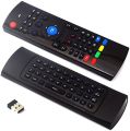New Best Quality MX3 Air Mouse ( Voice Controller and With out Voice ) + Mini Keyboard - Universal 3 in 1 Smart TV Box Remote working all Android Box. 
