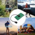 5.5V 300mA 1 65W Solar Panel Power Bank USB Mobile Phone Charger Portable Charging Board Device Outdoor Hiking. 