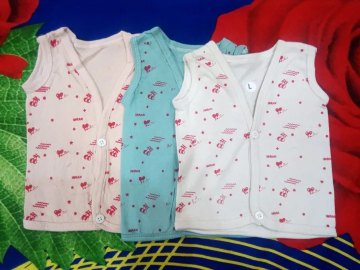 High%20Quality%20Pack%20Of%203%20Pieces%20Newborn%20Inner%20Sleeveless%20Vest%20Banyan%20Front%20Button%20Open%20-%20Born%20Baby%20For%200-3%20Months%203-6%20Months%206-9%20Months%20New%20Born%20Baby%200%20Size%20Shirt%20for%20summer%20Clothing%20Infant%20vest%20inner%20Banyan%20-%20Image%202