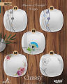 Melamine Square dinner set  72pieces ARKON- Classy. 
