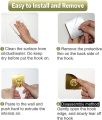 Pack of six Wall Hooks, Adhesive Hooks with Heavy Duty, Washable and Reusable, Waterproof and Oilproof Nailless Hooks Wall Hooks Heavy Duty Seamless Hooks Rotating Sticky Hooks Wall Hanger Hooks Utility Hooks for Kitchen Bathroom. 