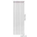 Welding Tungsten 10Pcs Rod Zirconium Electrode Arc Needle Equipment Purple 2.4mm WES. 