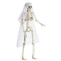 Halloween Skeleton Animated Foldable Plastic Couple Skull Bones Ornaments Party Decoration. 