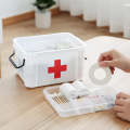 Transparent Plastic Medicine/Pills Storage Box/Organizer/First Aid Kit/Medicine Box. 