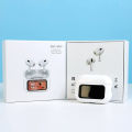 A9 Pro Touch Screen Airpods Pro | ANC/ENC Wireless Earbuds With Bluetooth 5.4 | LCD Display | Super Bass And Pop-Up Feature. 