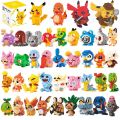 34 Styles Small Building Pokemon Blocks Small Cartoon Picachu Animal Model Education Game Graphics Bricks Pokemons Toys. 