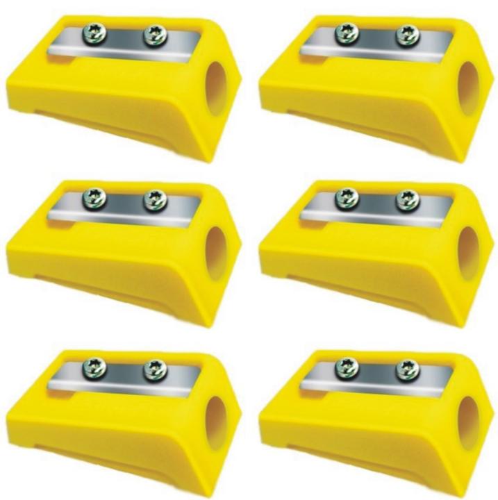 High Quality Double Screw Sharpener 6pcs