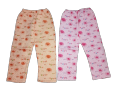 Pack of 2 - Toddler Kids Warm Trouser (Size: M - Length: 15 inch) Pajama for Winters. 