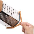 Multifunctional Box Grater With 6-Sided Stainless Steel,for Cheese, Ginger, Vegetables，Garlic，Nutmeg, Chocolate- Easy To Use And Clean. 
