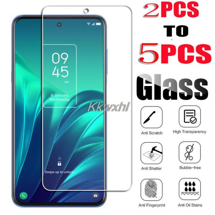 Tempered Glass Film 10 Litus 20S 205 220 A R in TCL 2PCS-5PCS for 5G SE0B 20E 20L 20L+ Pl 20Y Le Pro 10 10L Screen Protector Cover