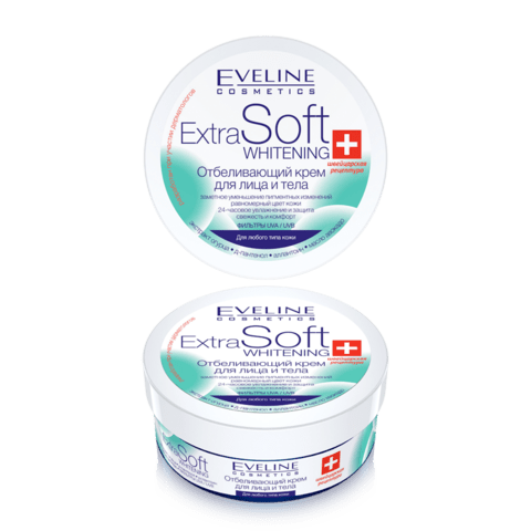 Eveline Extra Soft Whitening Face & Body Cream 175ml