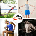 Fitness Exercise Cords Pull Rope Stretch Resistance Bands Elastic Yoga Training. 