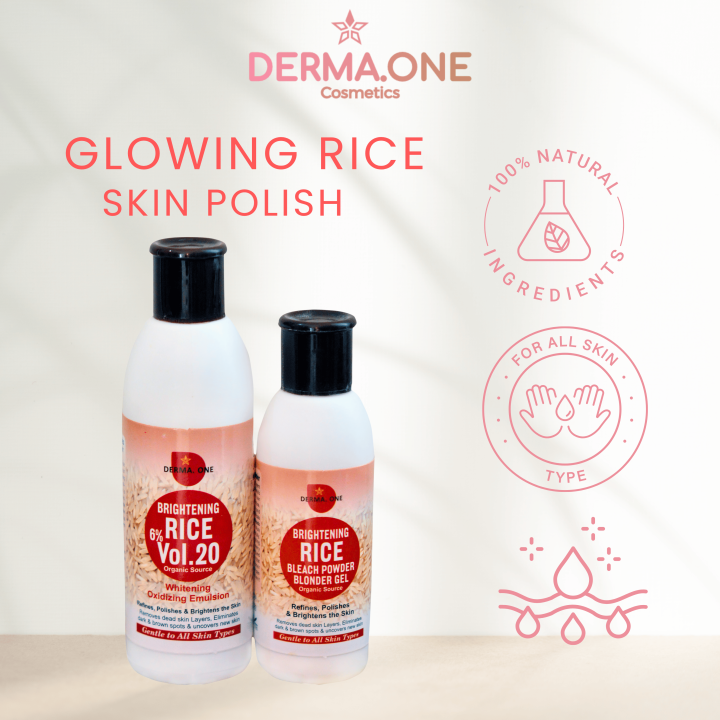 Derma One Brightening Rice Skin Polish 200ml – Premium Rice Skincare ...