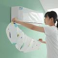 Waterproof / Dustproof Split AC Cover Indoor Unit Air Conditioning Dust Cover  (Random Print). 