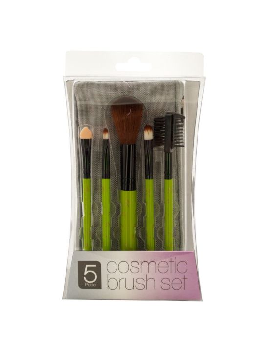 5 PCS Makeup Brushes Makeup Brush Set Black