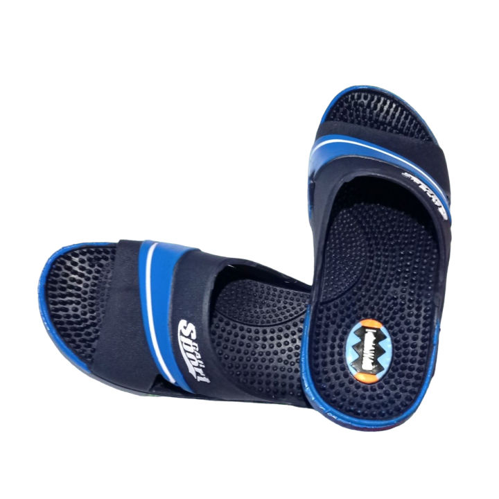 Home use Soft Chappal acupuncture medicated - Acupressure Slippers Massage Slippers Reflexology Therapy Shoes Foot Neuropathy Fascist Pain Relief - Non-Slip Massage Sandals Men Stress Relief Gifts for Bath Shower