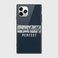 iPhone 12 Pro Cover - SkinLee HQ Square Infinity Glass Case - Imperfectly - SKINLEE-591-1-1005-523. 