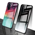Vantime for Vivo V20 SE Case Starry Sky Phone Back Hard Glass Cover. 